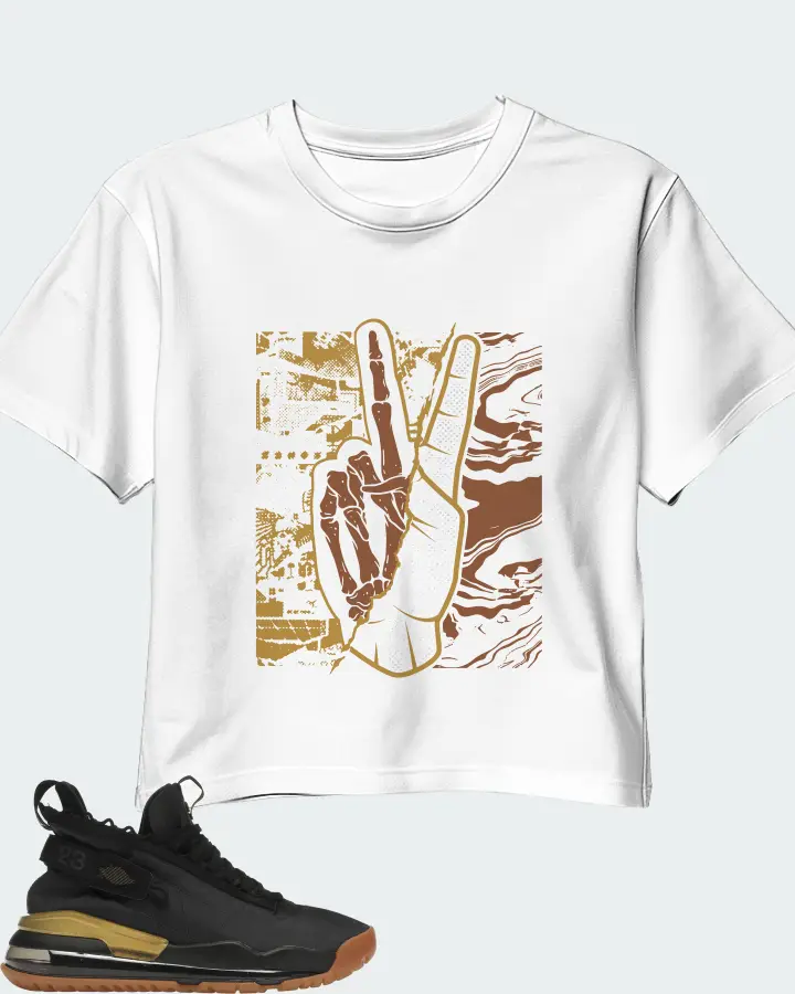 Jordan Proto Max 720 Sneaker Matching White Crop Top - Peace of mind