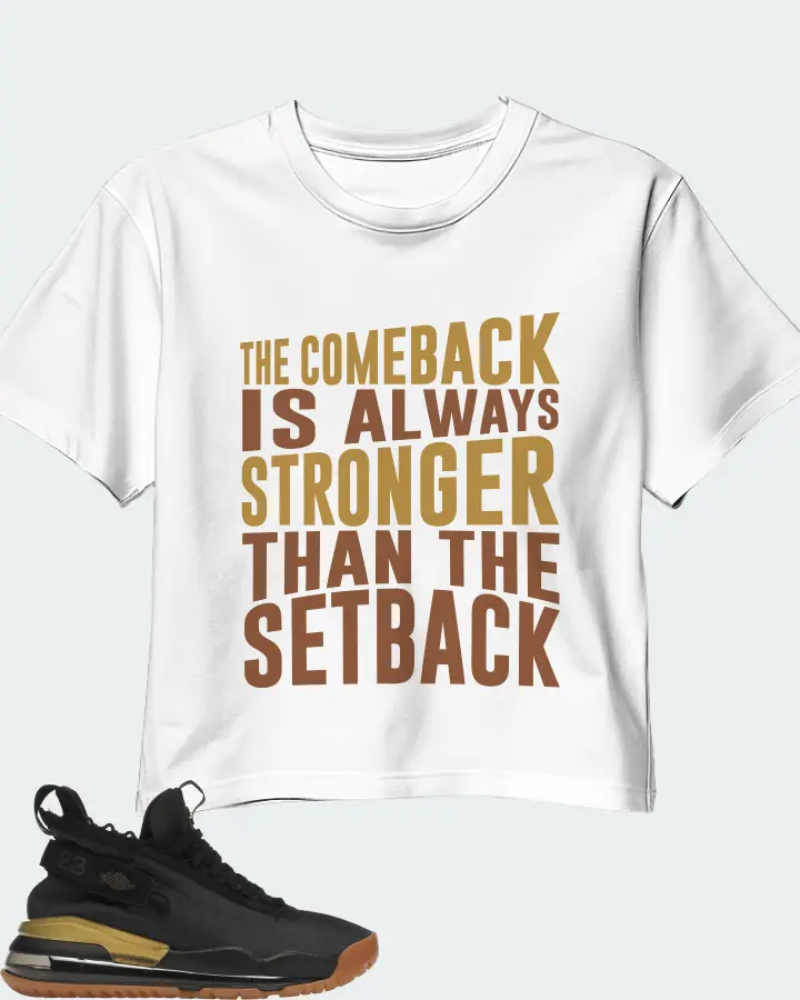 Jordan Proto Max 720 Sneaker Matching White Crop Top - The Comeback