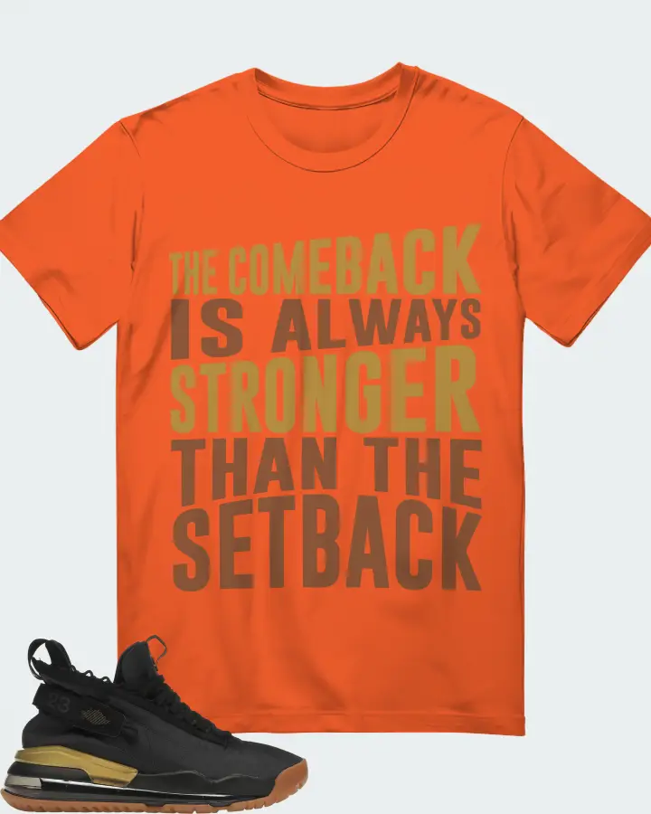 Jordan Proto Max 720 Sneaker Matching Orange T-Shirt - The Comeback
