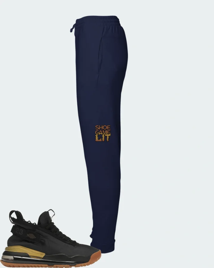 Jordan Proto Max 720 Sneaker Matching Navy Joggers - Shoe Game Lit Refreshed