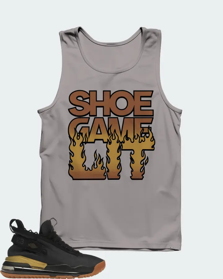 Jordan Proto Max 720 Sneaker Matching Grey Tank Top - Shoe Game Lit Refreshed