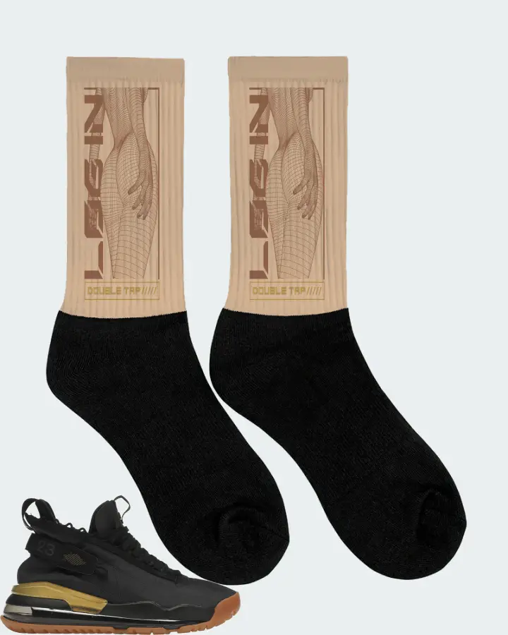 Jordan Proto Max 720 Sneaker Matching Cream Socks (LOGIN) - View 2