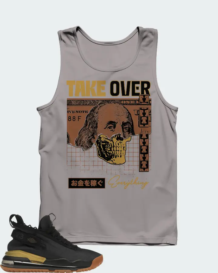 Jordan Proto Max 720 Sneaker Matching Grey Tank Top - Take Over