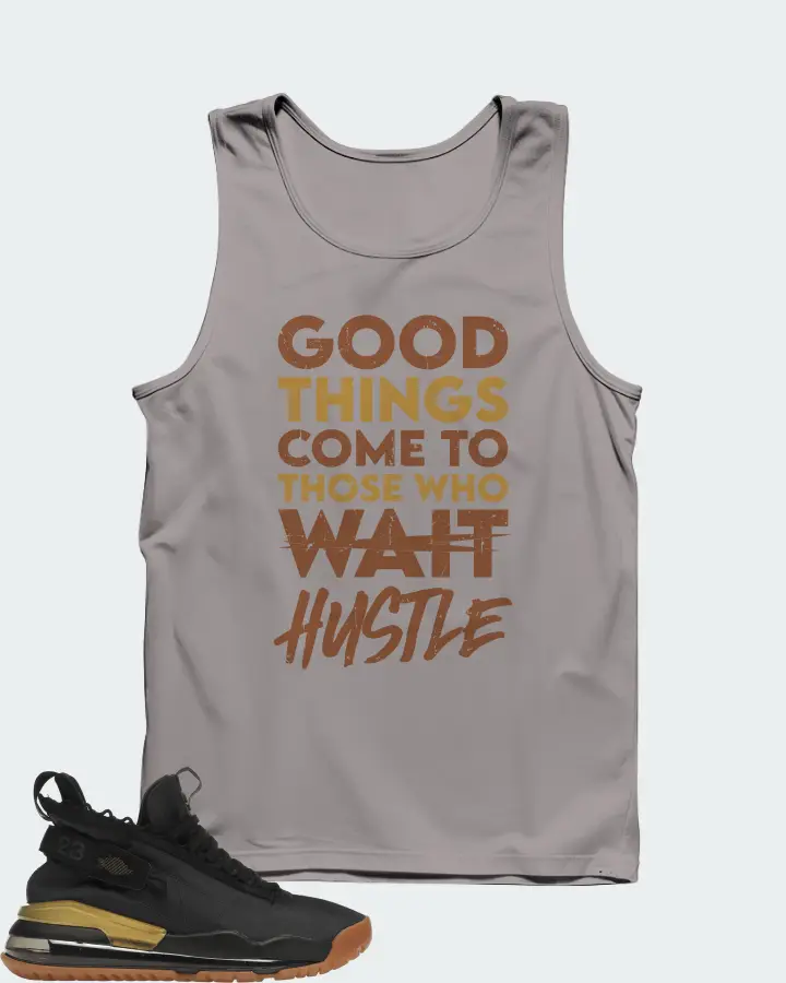 Jordan Proto Max 720 Sneaker Matching Grey Tank Top - Good Things Come