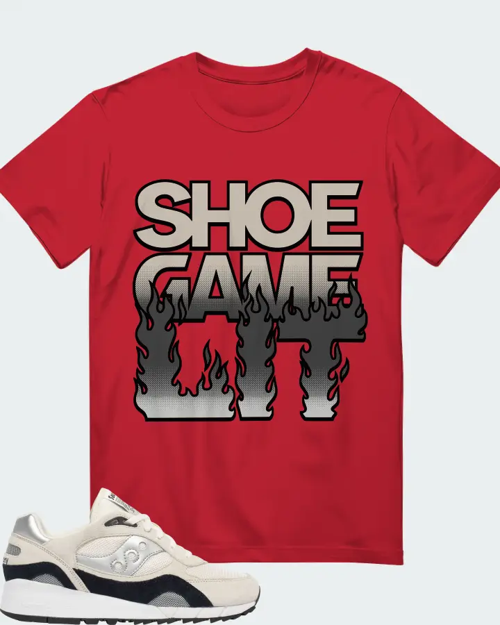 Saucony Shadow 6000 Sneaker Matching Gildan T-Shirt - Shoe Game Lit Refreshed