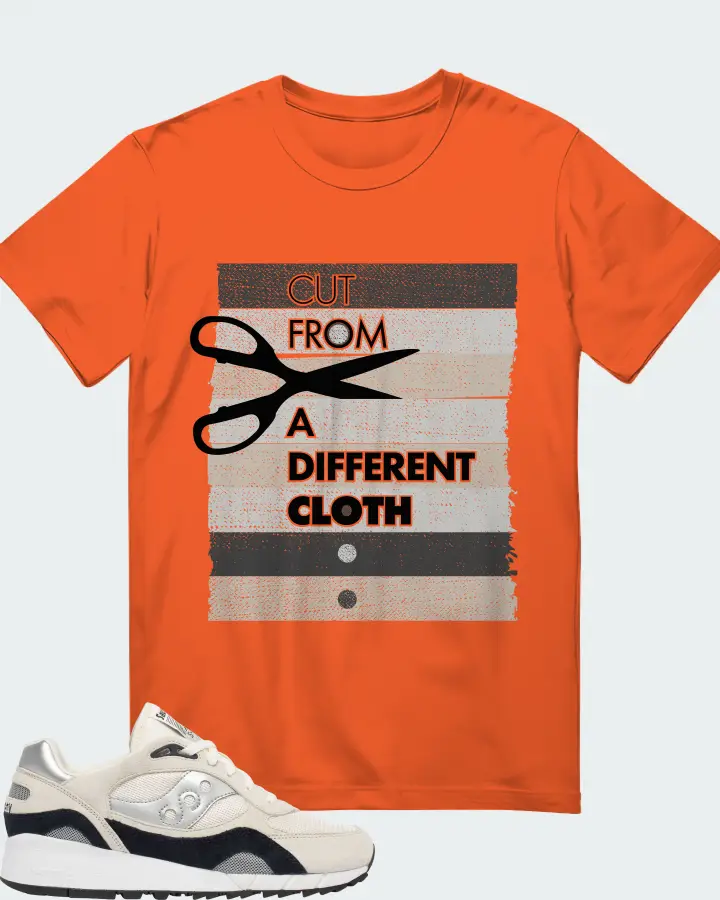 Saucony Shadow 6000 Sneaker Matching Orange T-Shirt - Cut From a Different Cloth