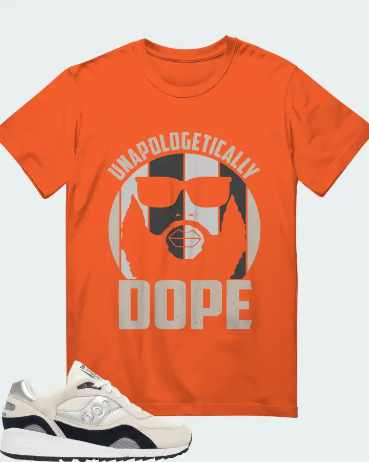 Saucony Shadow 6000 Sneaker Matching Orange T-Shirt - UNAPOLOGETICALLY DOPE Man
