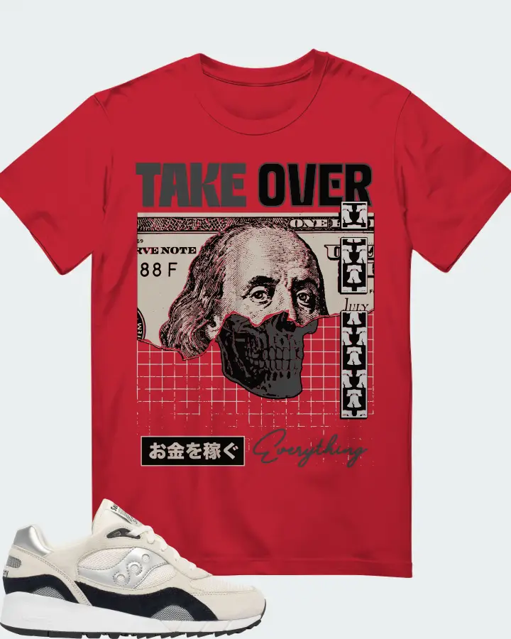 Saucony Shadow 6000 Sneaker Matching Gildan T-Shirt - Take Over