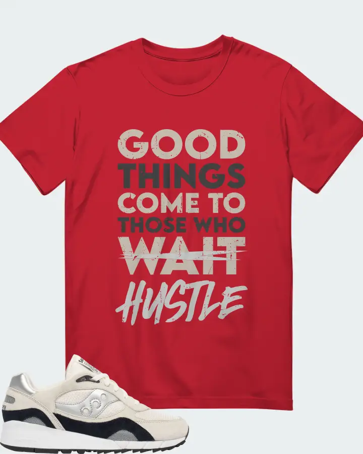 Saucony Shadow 6000 Sneaker Matching Gildan T-Shirt - Good Things Come