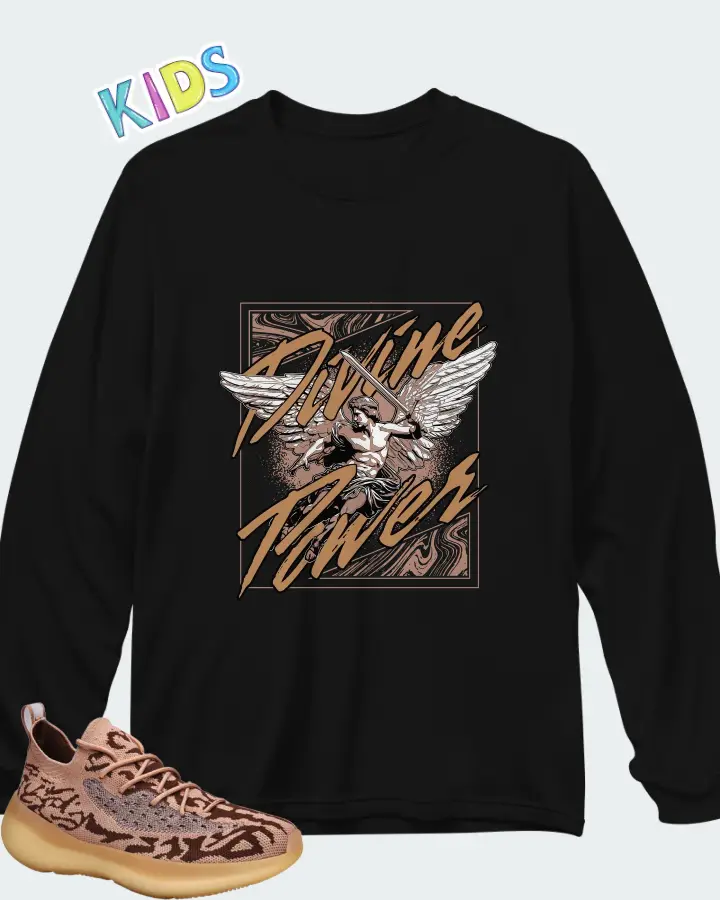 Adidas yeezy 380 2021 mauve Matching Kid's Long Sleeve T-Shirt