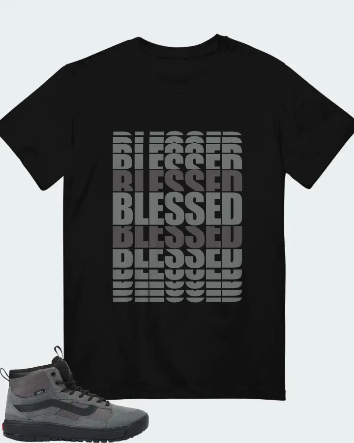 Vans UltraRange Exo Hi MTE-1 Sneaker Matching Black T-Shirt - BLESSED Many Times