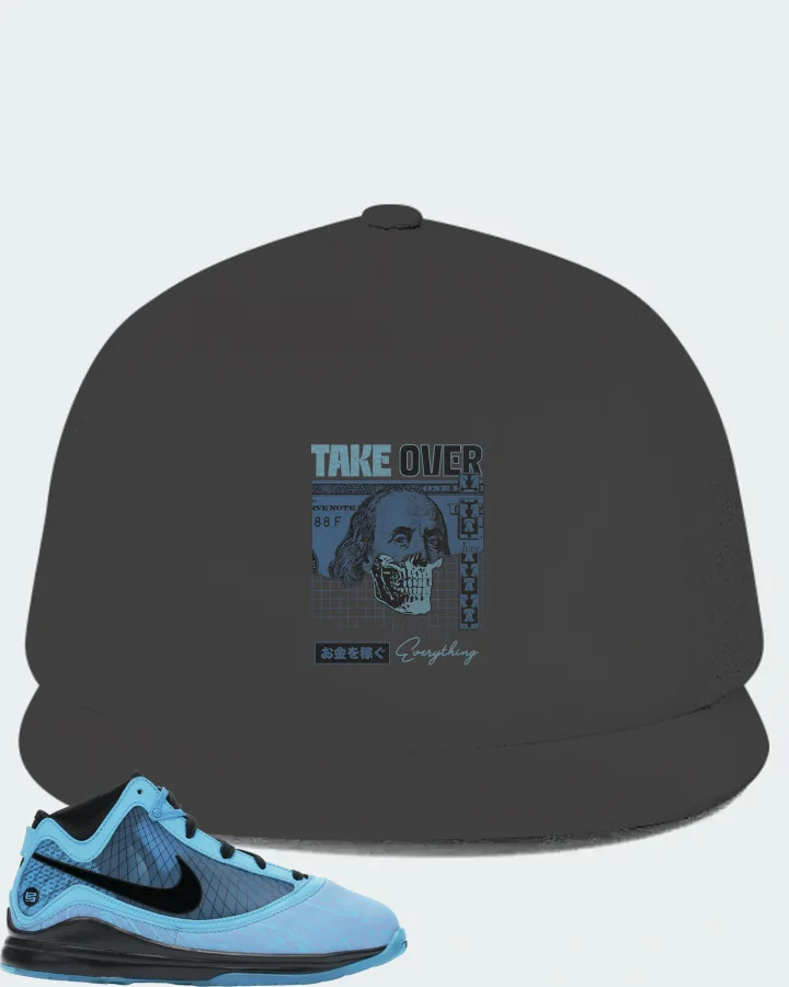 Nike LeBron 7 Sneaker Matching Dark Grey Hat - Take Over