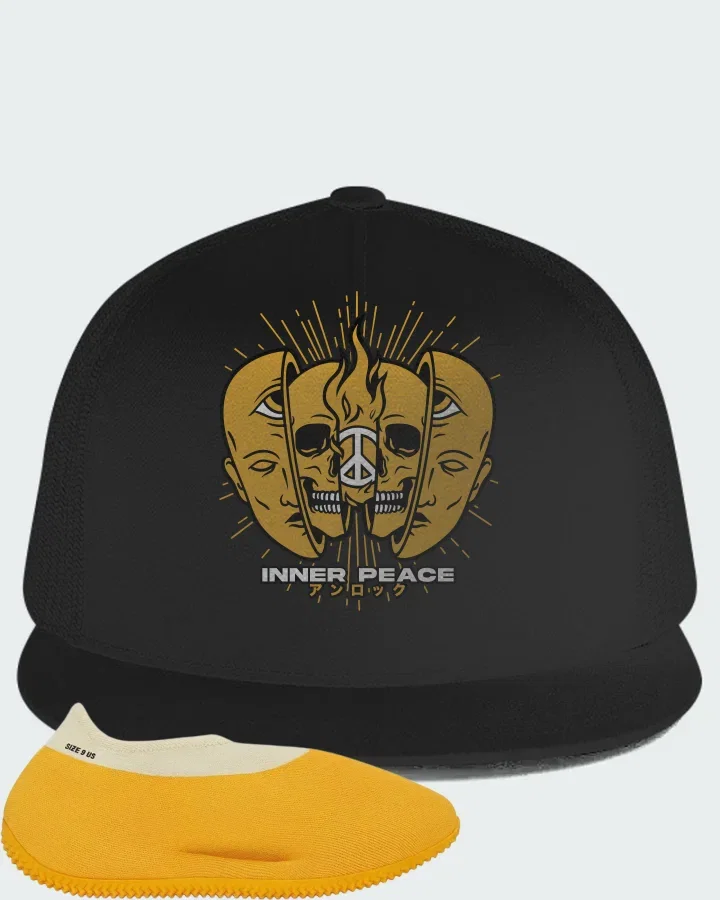 Yeezy Knit Runner Sulfur Matching Hat