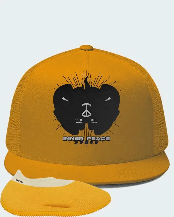 Yeezy Knit Runner Sulfur Matching Hat