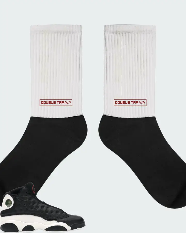Socks in White