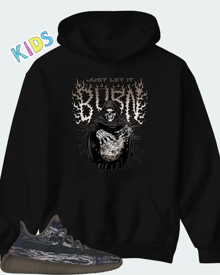 Yeezy Boost 350 V2 MX Rock Matching Kid's Hoodie