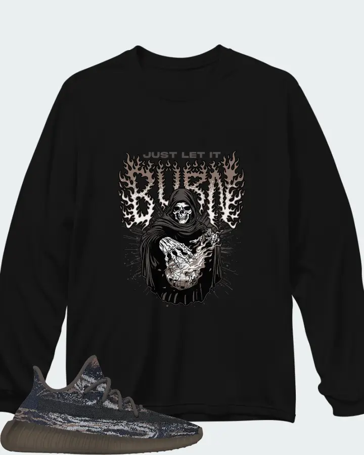 Yeezy Boost 350 V2 MX Rock Matching Long Sleeve T-Shirt