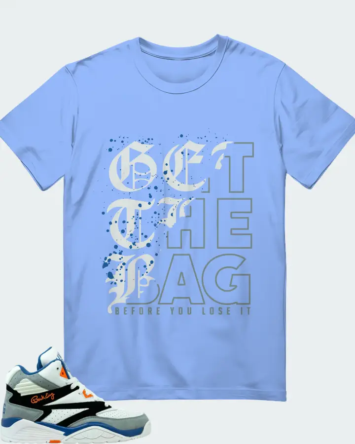 Nike Sport Lite White Grey Royal Orange Matching T-Shirt