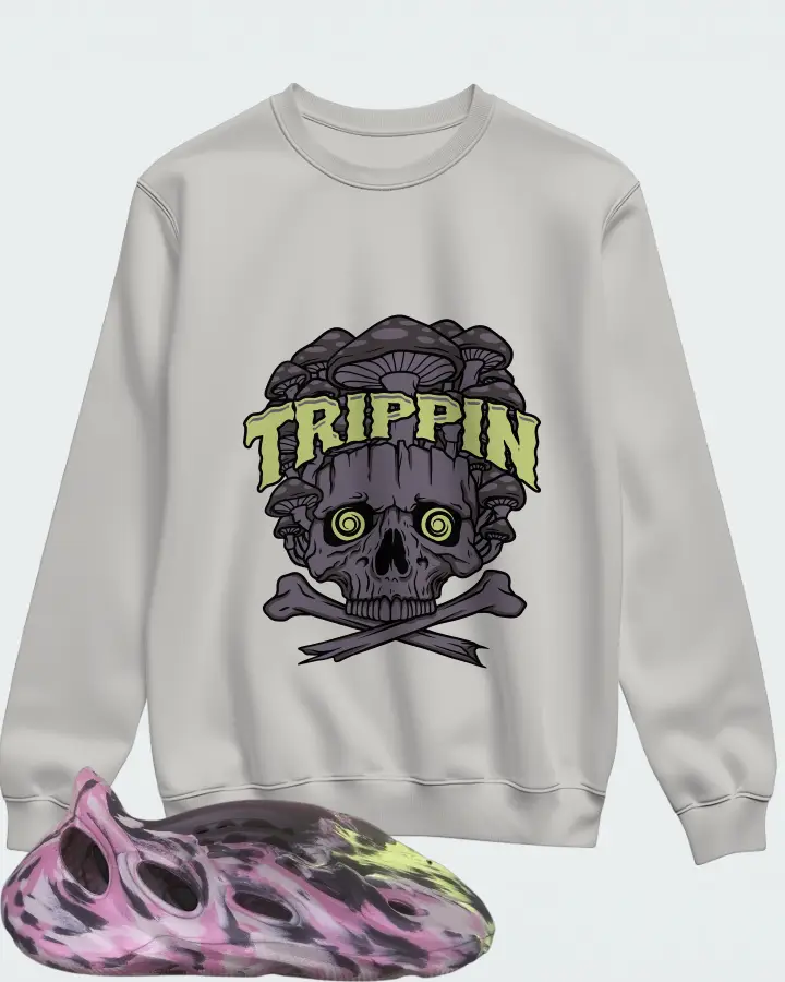 Adidas Yeezy Foam RNR MX Carbon Matching Sweatshirt