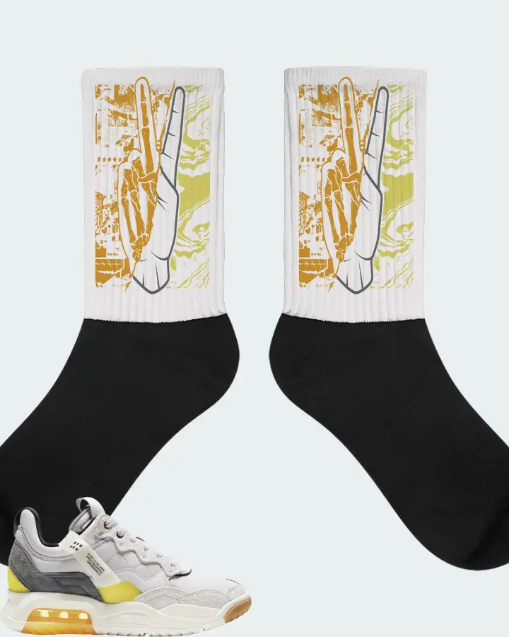 Jordan MA2 Sneaker Matching White Socks - Peace of mind