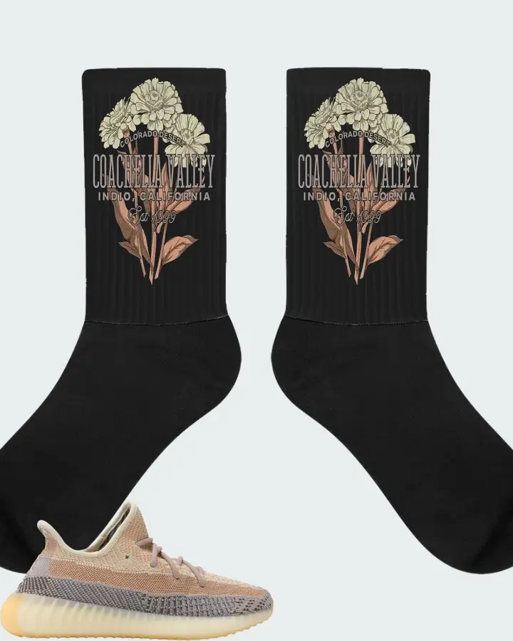 adidas Yeezy Boost 350 V2 Ash Pearl Matching Socks