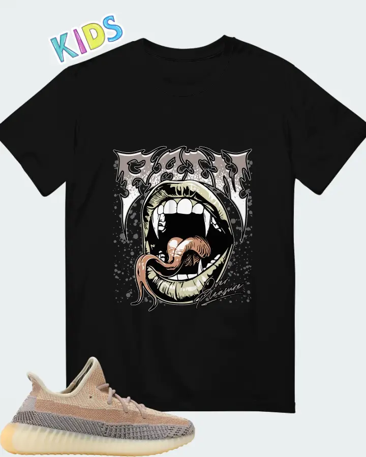 adidas Yeezy Boost 350 V2 Ash Pearl Matching Kid's T-Shirt