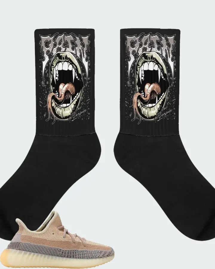adidas Yeezy Boost 350 V2 Ash Pearl Matching Socks