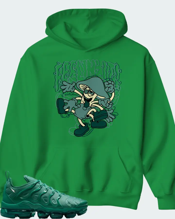 Nike Air VaporMax Plus Emerald Matching Hoodie