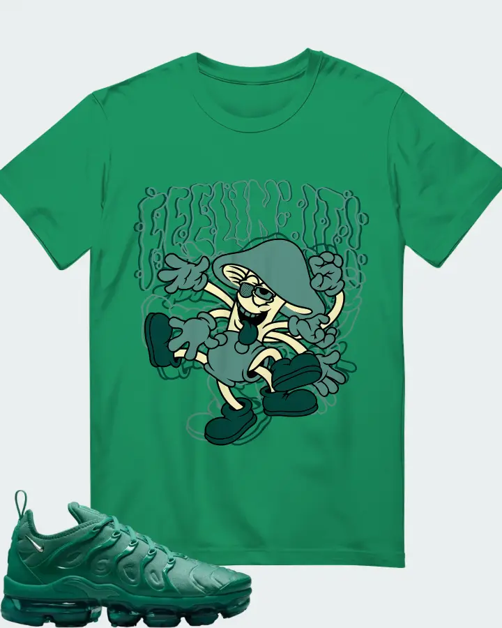Nike Air VaporMax Plus Emerald Matching T-Shirt