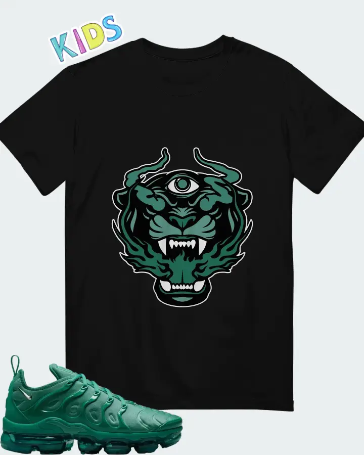Nike Air VaporMax Plus  Emerald  Matching Kid's T-Shirt