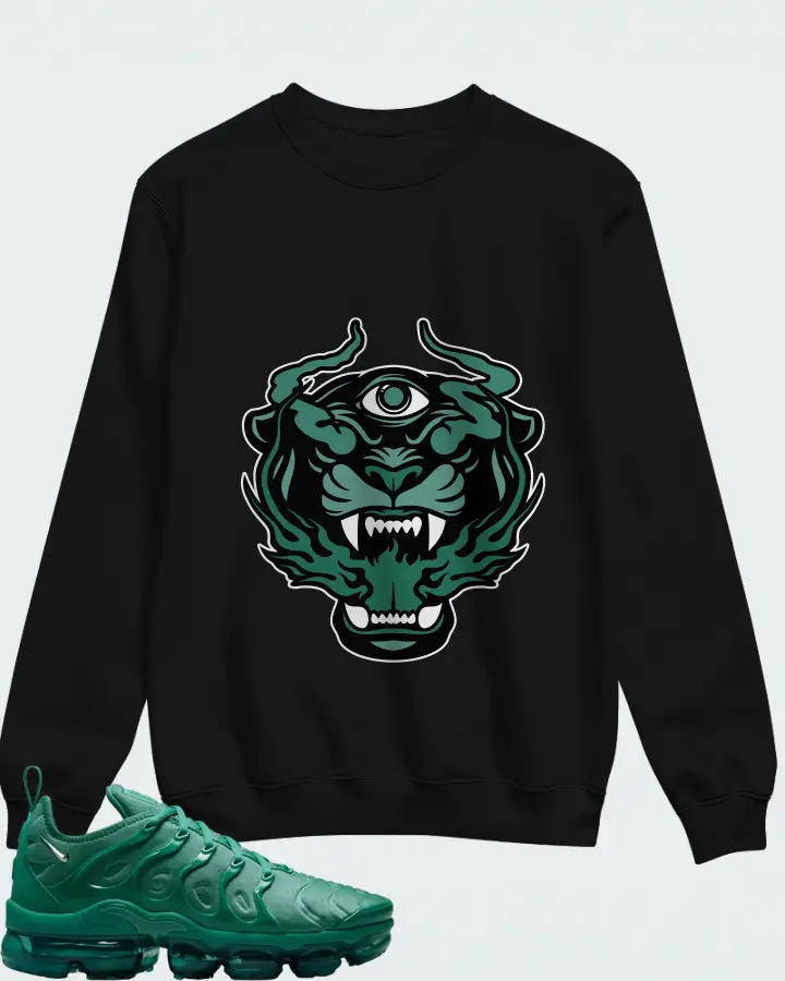 Nike Air VaporMax Plus  Emerald  Matching Sweatshirt