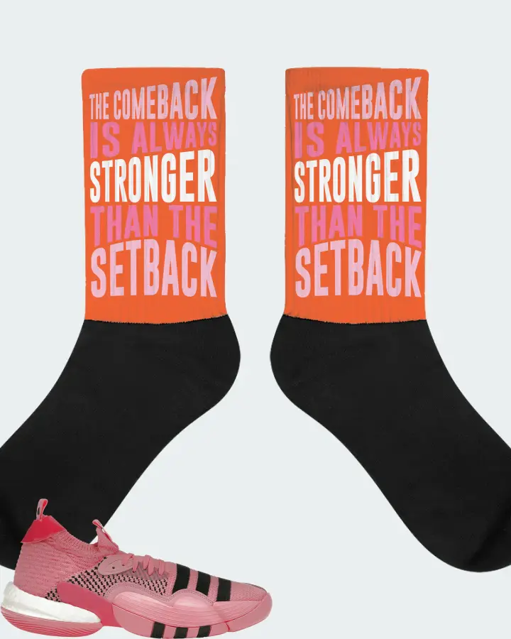 adidas Trae Young 2.0 Sneaker Matching Orange Socks - The Comeback