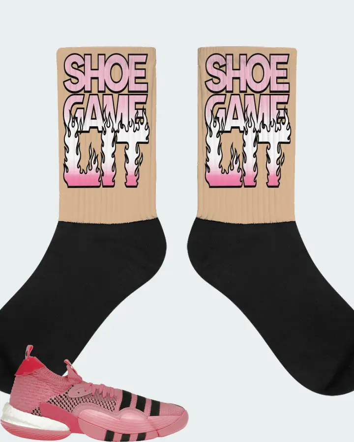adidas Trae Young 2.0 Sneaker Matching Cream Socks - Shoe Game Lit Refreshed