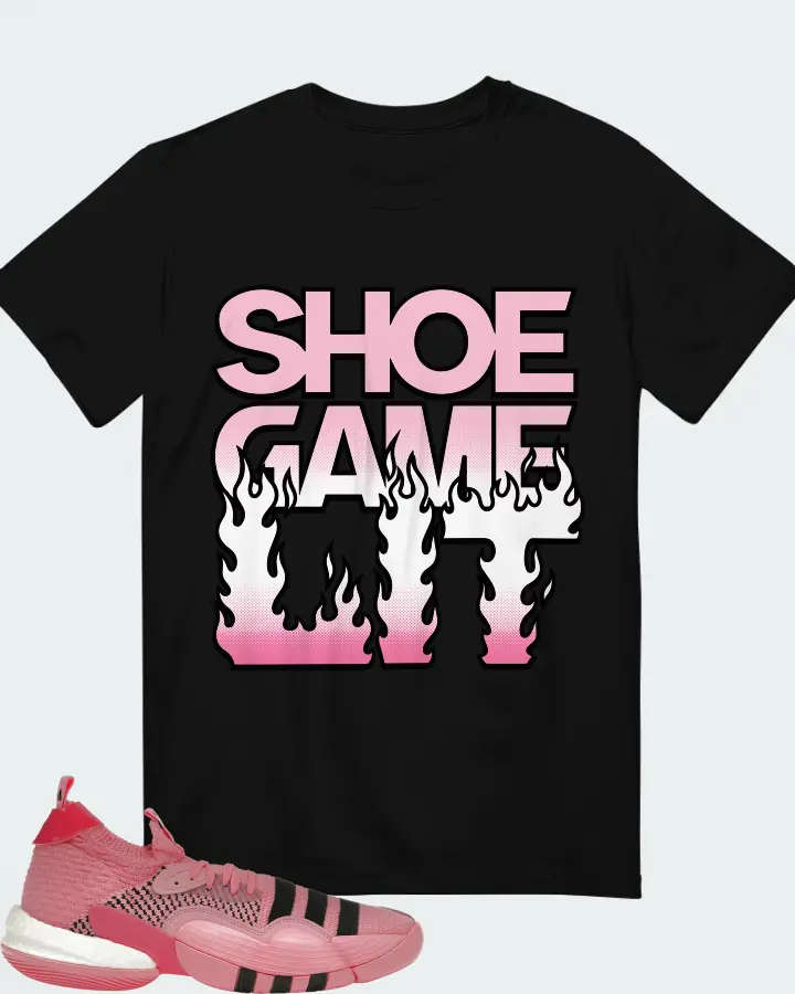 adidas Trae Young 2.0 Sneaker Matching Black T-Shirt - Shoe Game Lit Refreshed
