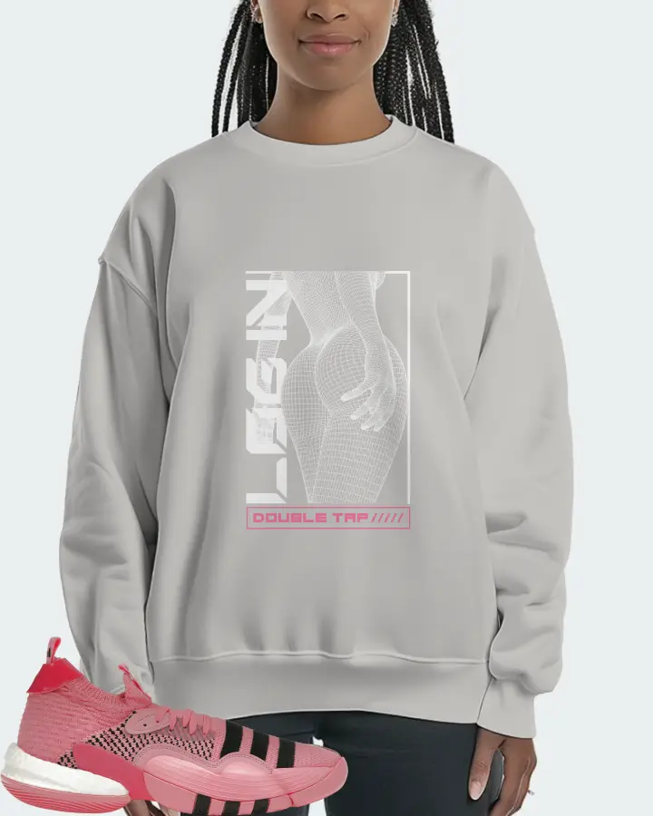 adidas Trae Young 2.0 Sneaker Matching Grey Sweatshirt (LOGIN) - View 3
