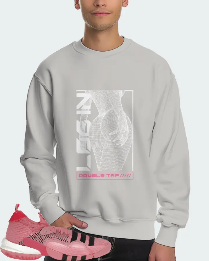adidas Trae Young 2.0 Sneaker Matching Grey Sweatshirt (LOGIN) - View 4