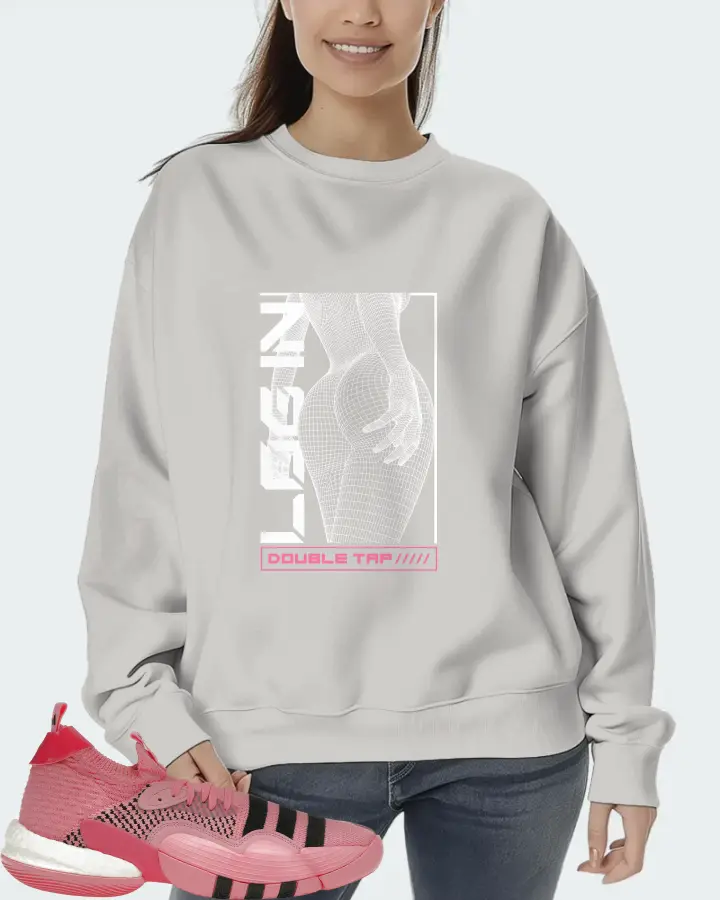 adidas Trae Young 2.0 Sneaker Matching Grey Sweatshirt (LOGIN) - View 5
