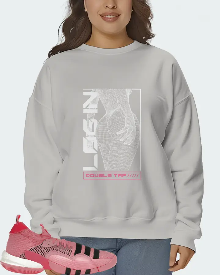 adidas Trae Young 2.0 Sneaker Matching Grey Sweatshirt (LOGIN) - View 7