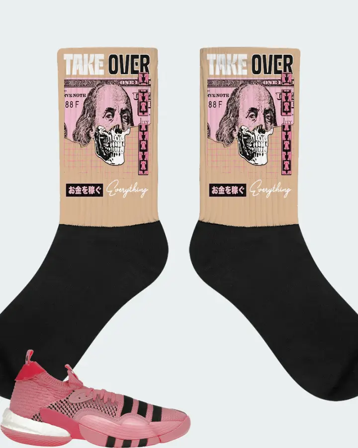adidas Trae Young 2.0 Sneaker Matching Cream Socks - Take Over