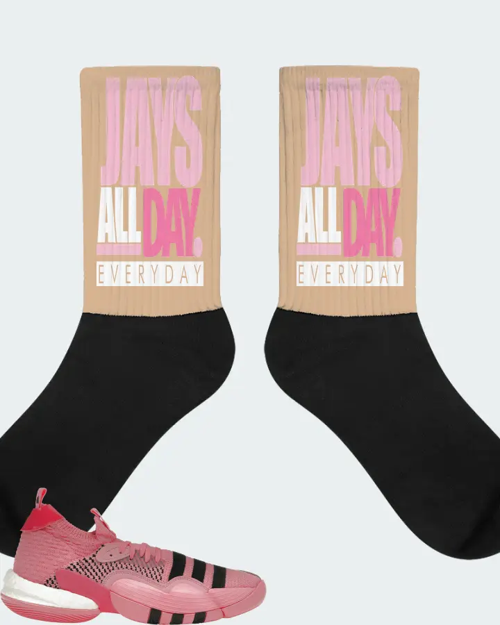 adidas Trae Young 2.0 Sneaker Matching Cream Socks - Jays All Day