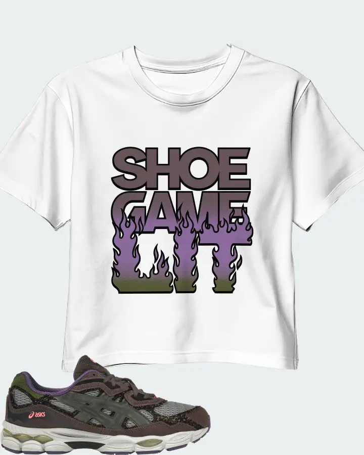 ASICS Gel-NYC Sneaker Matching White Crop Top - Shoe Game Lit Refreshed