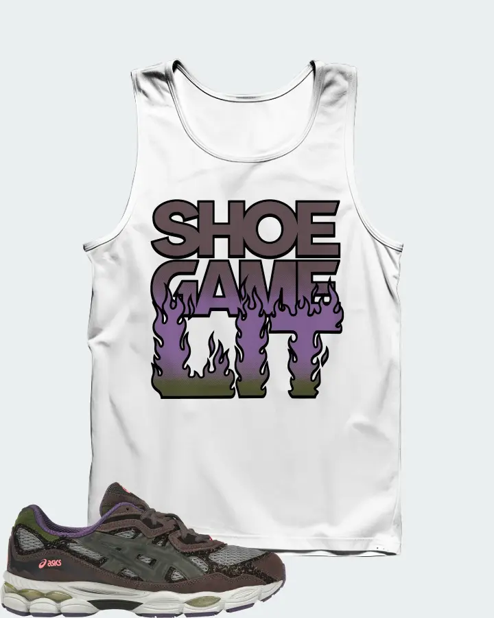 ASICS Gel-NYC Sneaker Matching White Tank Top - Shoe Game Lit Refreshed