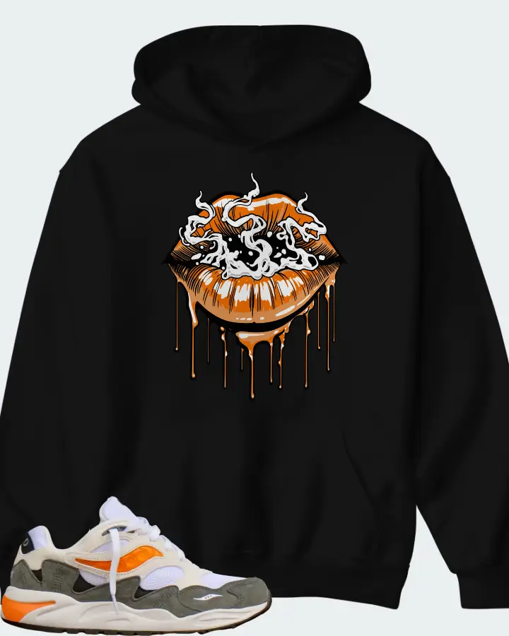 Saucony Grid Shadow 2 Essential White Grey Matching Hoodie