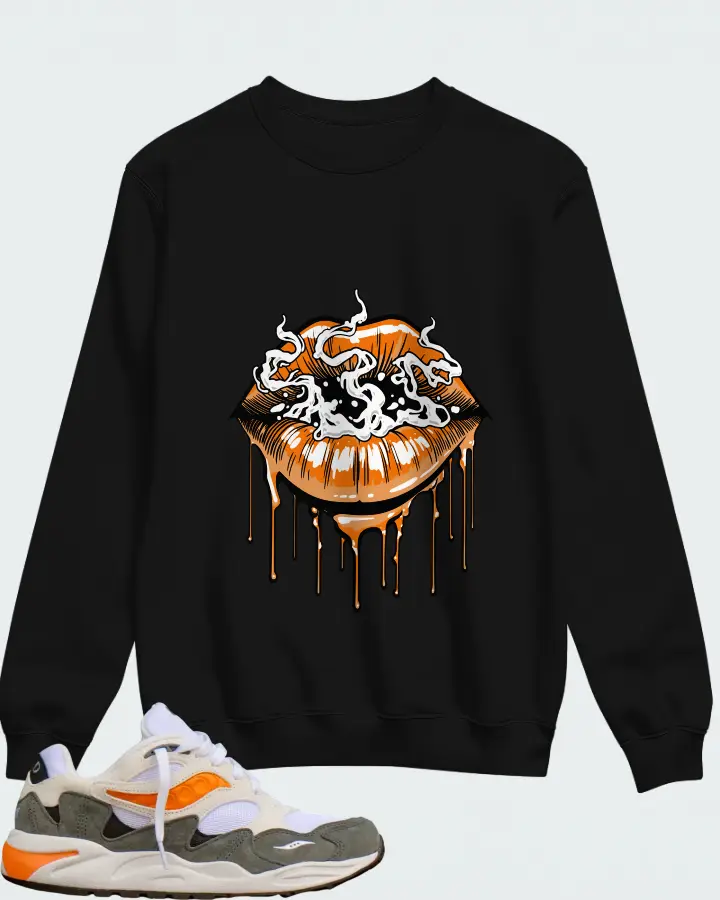 Saucony Grid Shadow 2 Essential White Grey Matching Sweatshirt