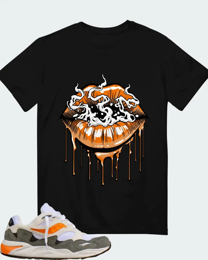 Saucony Grid Shadow 2 Essential White Grey Matching T-Shirt