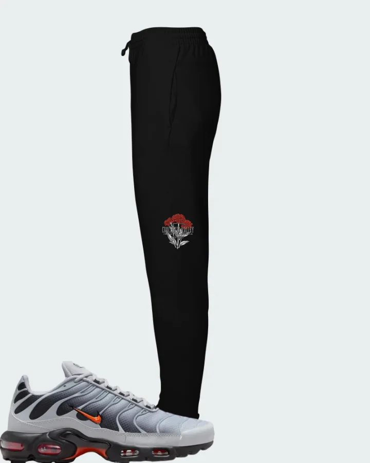 Nike Air Max Plus Wolf Grey Picante Red Matching Joggers