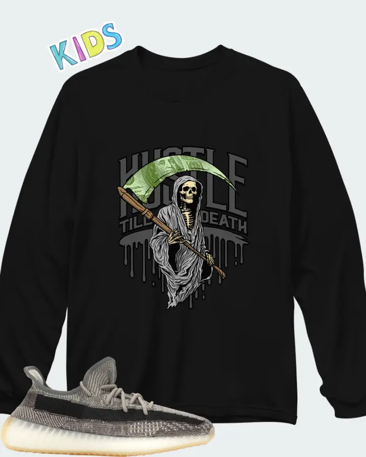 Yeezy Boost 350 V2 Zyon Matching Kid's Long Sleeve T-Shirt