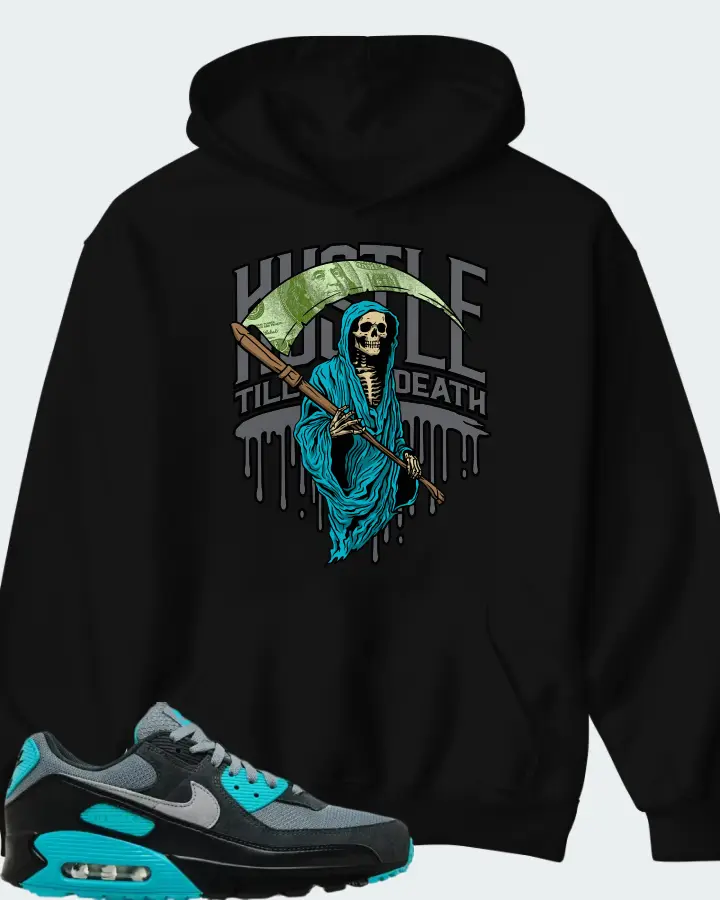 Nike Air Max 90 Cool Grey Dusty Cactus Matching Hoodie