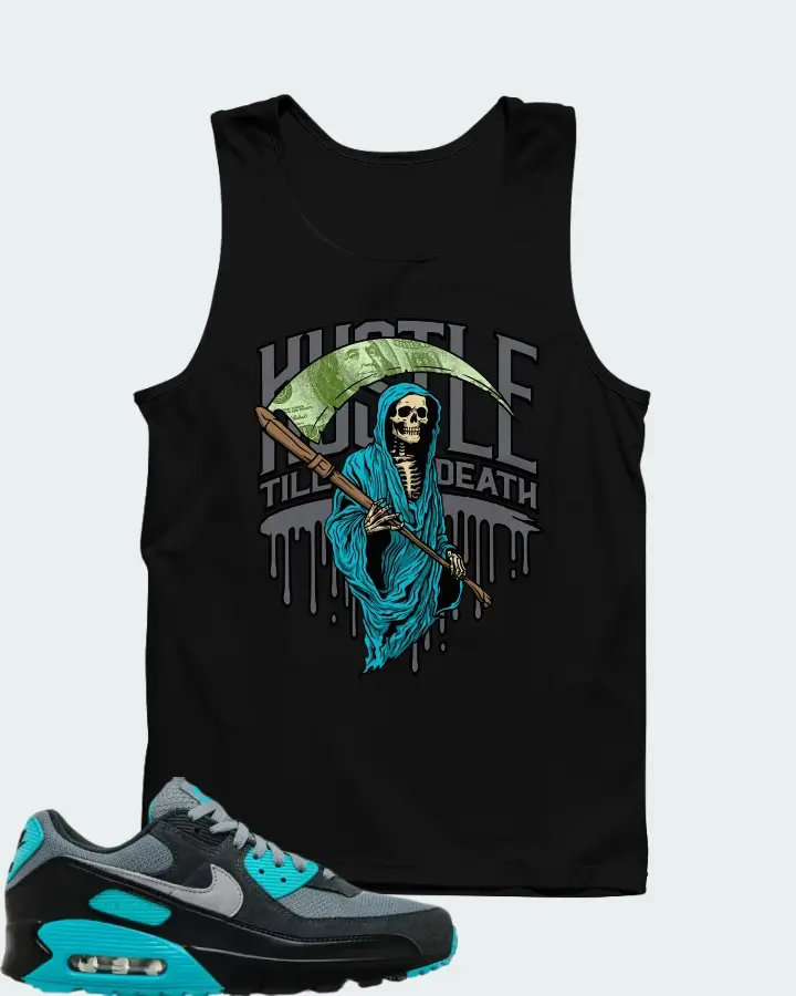 Nike Air Max 90 Cool Grey Dusty Cactus Matching Tank Top