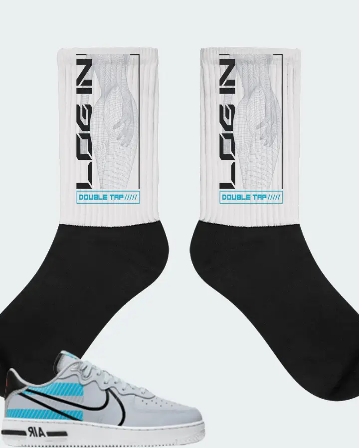 Socks in White